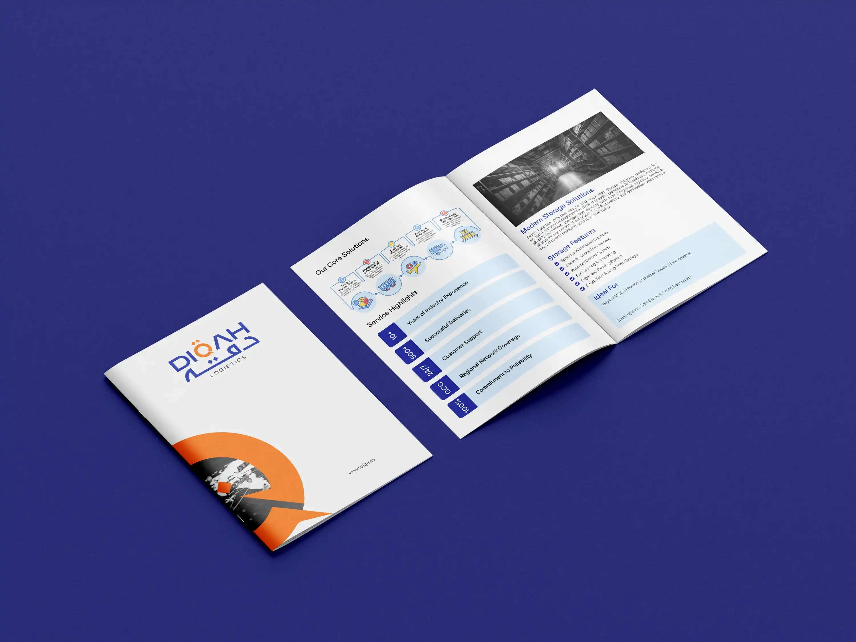 Creative packaging and visual identity work