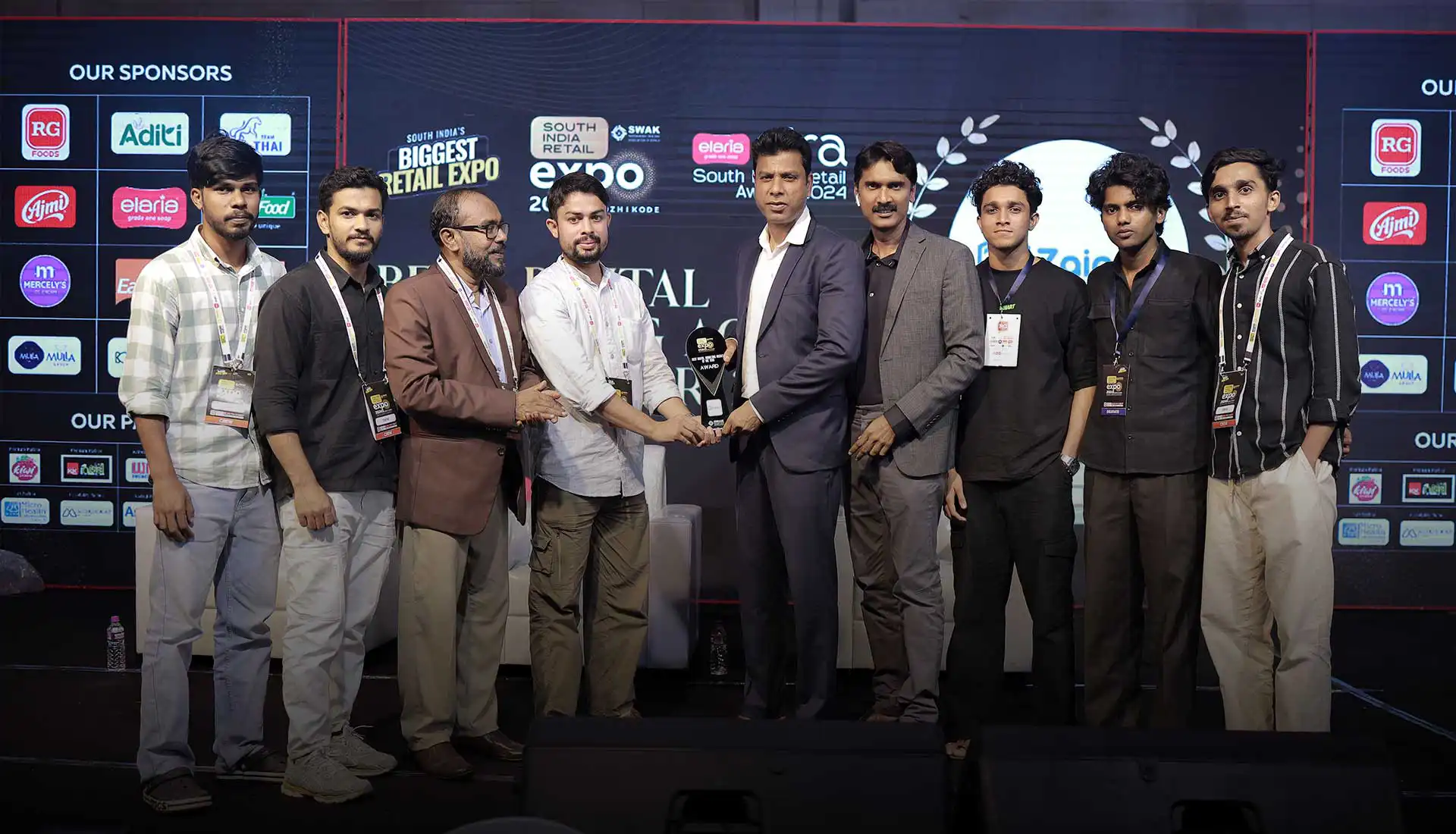 ZainCo creative agency award presentation